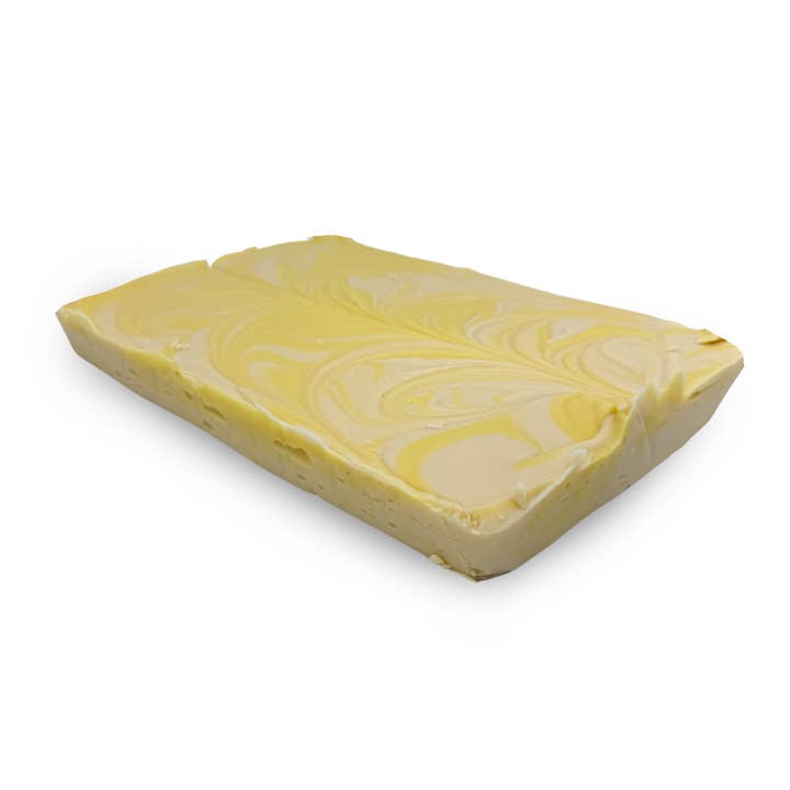 Lemon Meringue Cheesecake Fudge Slab - 6 Pounds! for wholesale by Old South Candy