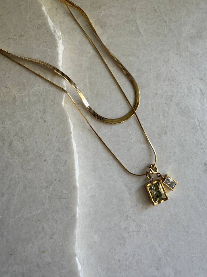 Sasha Halsketten-Set im Lagenlook für den Großhandel von Sweet Grove Collective