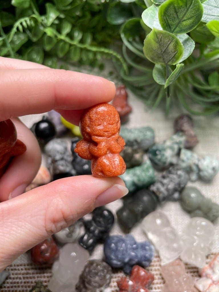 Copper Ashes - Wholesale Spiritual Stone/Crystal - Crystal Cherub Angel18