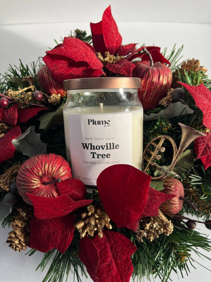 Vela de Soja de Natal - Árvore de Whoville por atacado de Plume Goods