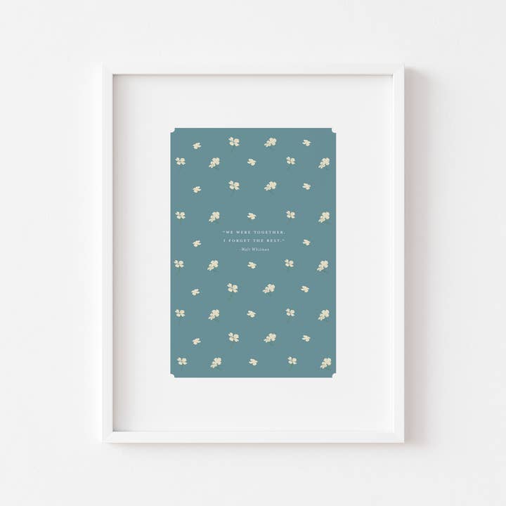 Together 8x10 Art Print for wholesale by Patricia FK