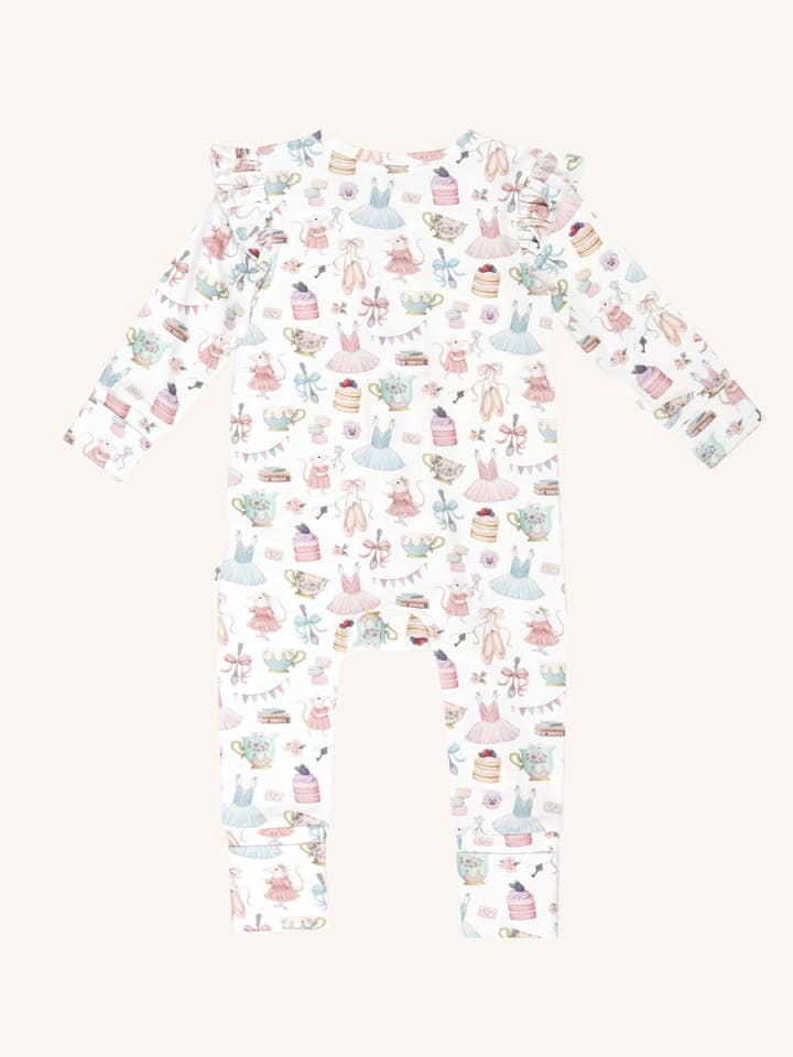 Fleur Harris - Wholesale Jumpsuit - Baby - 'Mini Party' Precious Frill Coverall Onesie