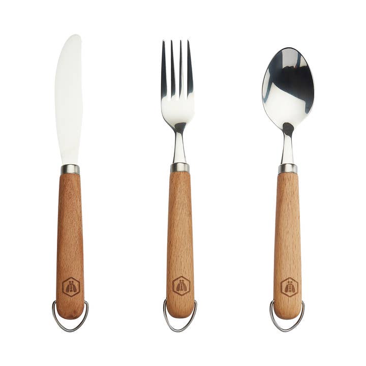 Couverts de pique-nique lot de 3 pièces pour la vente par Laguiole