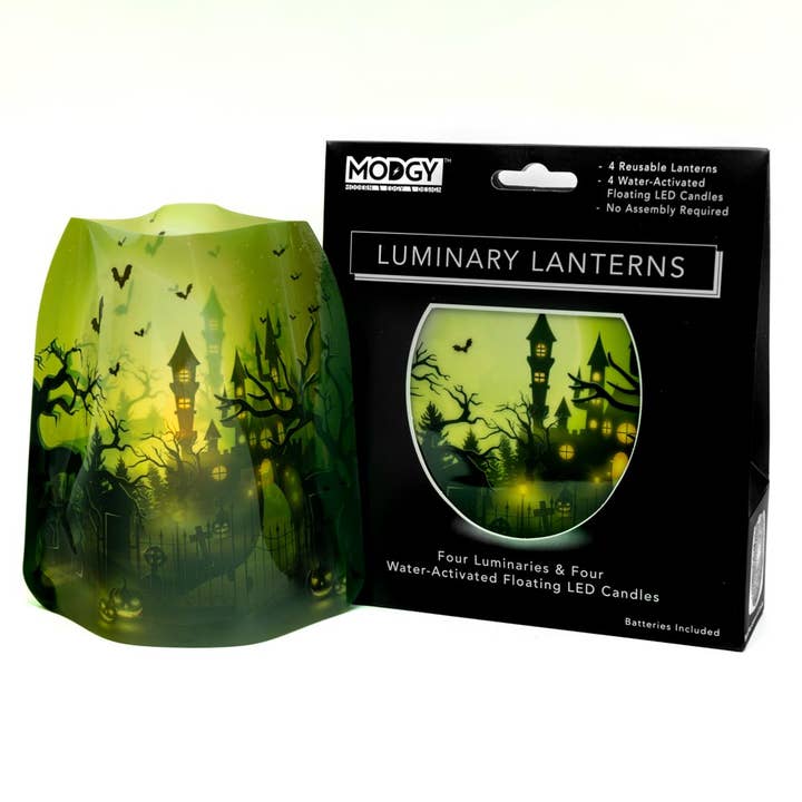 Luminary Lantern - Frankencastle - Halloween for wholesale by Modgy