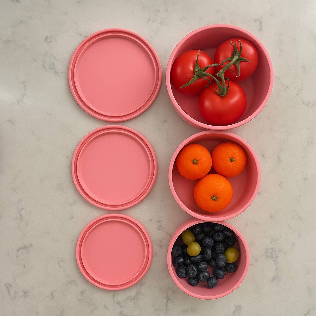 Dreamroo – Recipiente para armazenar alimentos por atacado – Recipiente Grande Redondo - 32 oz12