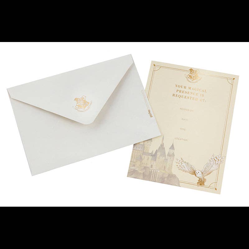 Insight Editions - #1 Pop Culture Publisher - Wholesale Stationery/Notecard Set - Harry Potter: Hogwarts Invitation Set (Set of 30)3