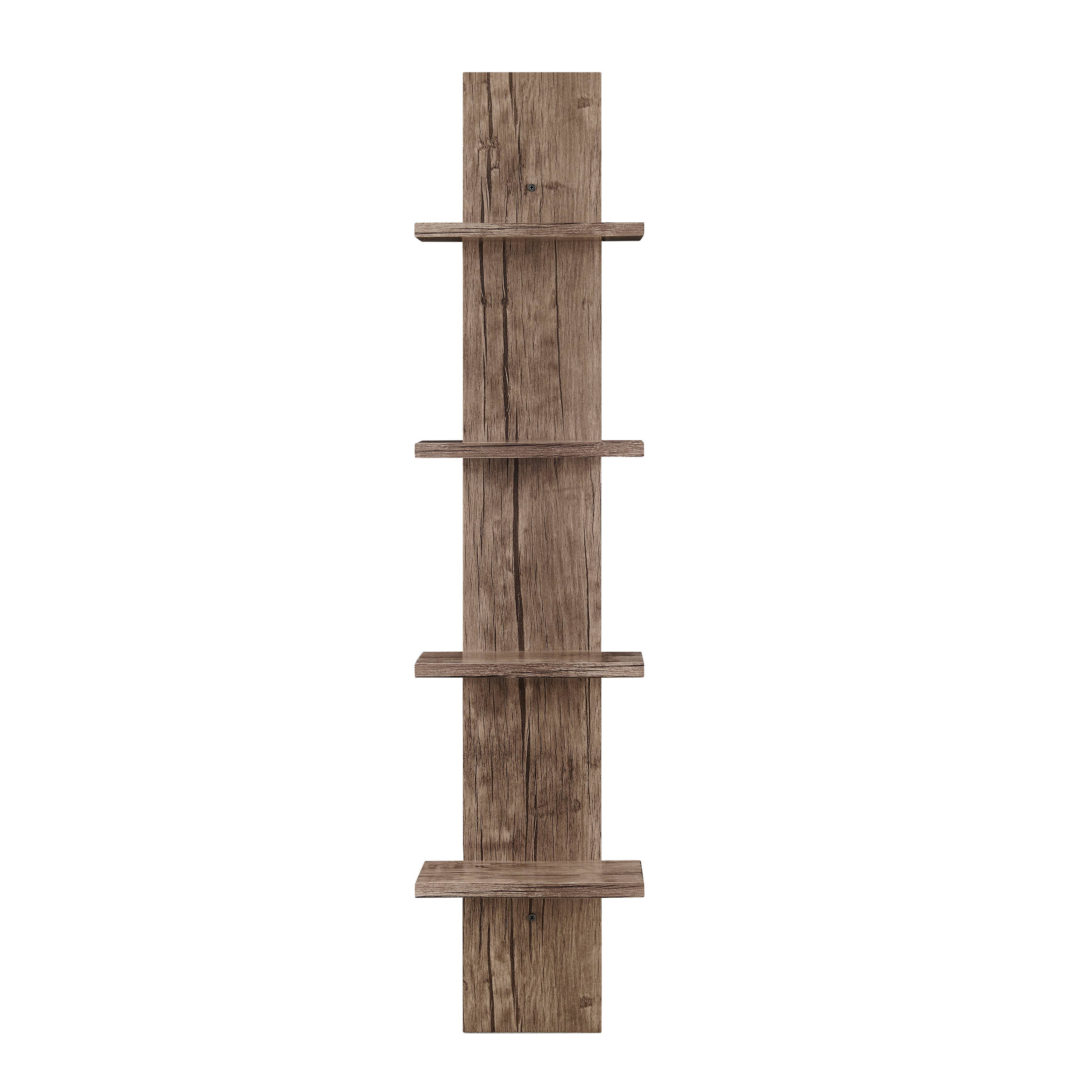 Danya B - Wholesale Wall Mounted Shelf - Arica Utility Column 4-Tier Spine Wall Shelves6