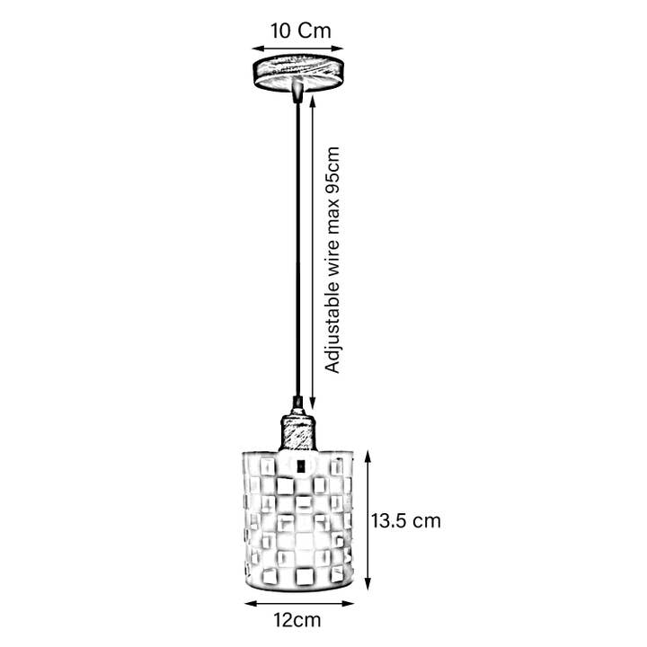 Ledsone – wholesale Chandelier/hanging light – Bathroom Pendant Lighting in Cage style ~34386