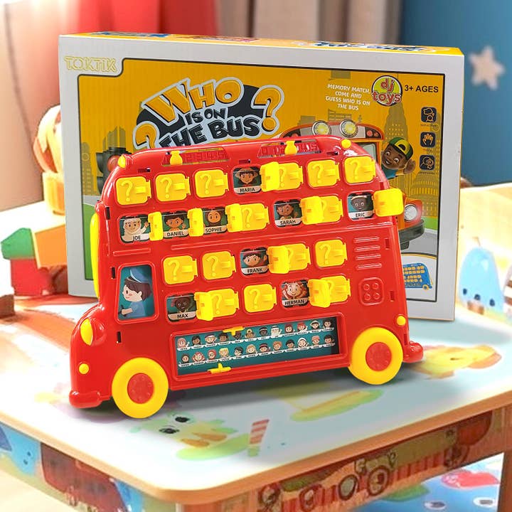 Daniel James - Wholesale Bordspel - Kinderen 'Wie zit er in de bus? ' Bordspel van DJ Toys