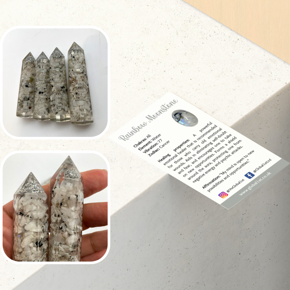 VIE – wholesale Spiritual stone/crystal – Orgonite Obelisk Tower, 8x2x2cm47
