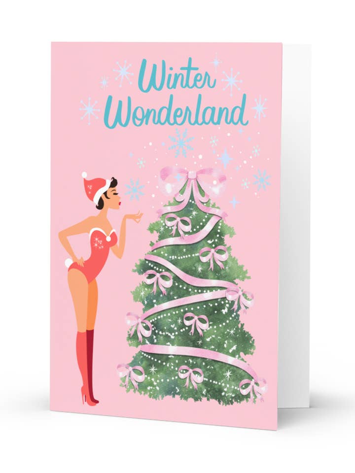 Cartão de Natal Maravilhas de Inverno - 5 x 7 com Envelope por atacado de Golly Gee Press