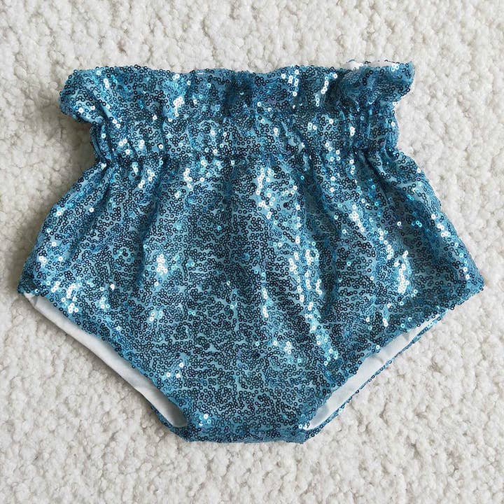 Aier Wholesale - Wholesale Underwear/diaper cover – Baby - Sequin blue baby bummie