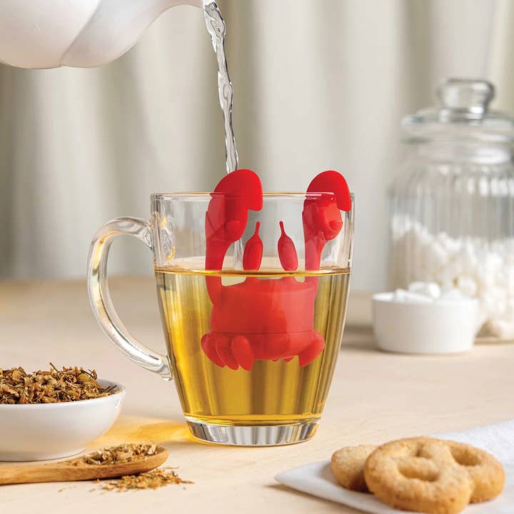 OTOTO - Wholesale Tea Strainer/Infuser - Crab Tea Tea Infuser for Hot or Iced Tea