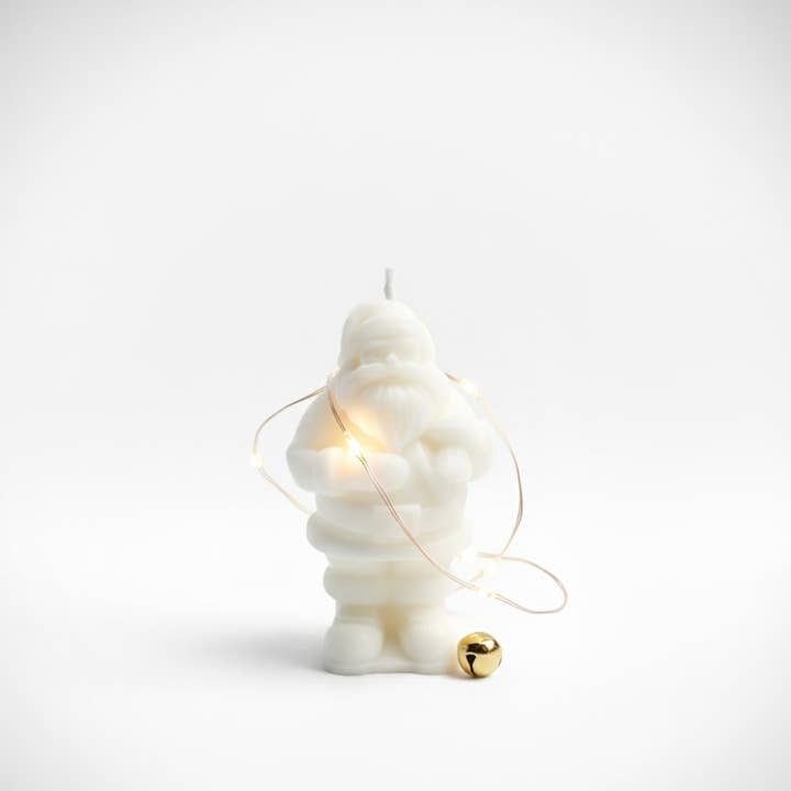 Believe Candle - Wholesale Pillar candle - Mini Santa Candle