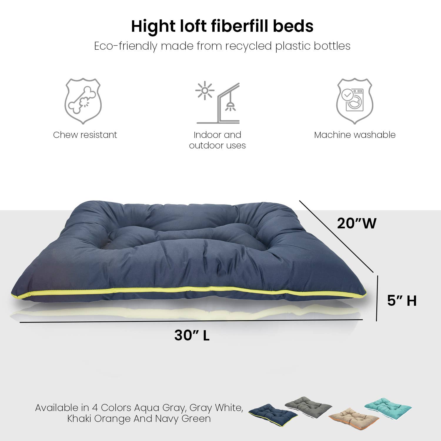 Precious Tails - Vente Panier – chien - Lit pour animal domestique Precious Tails « Go Anywhere » résistant à l'eau et aux mastications10