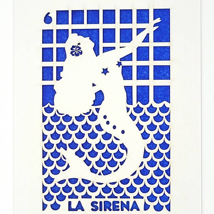two hermanas - Wholesale Everyday Greeting Card - La Sirena - loteria4