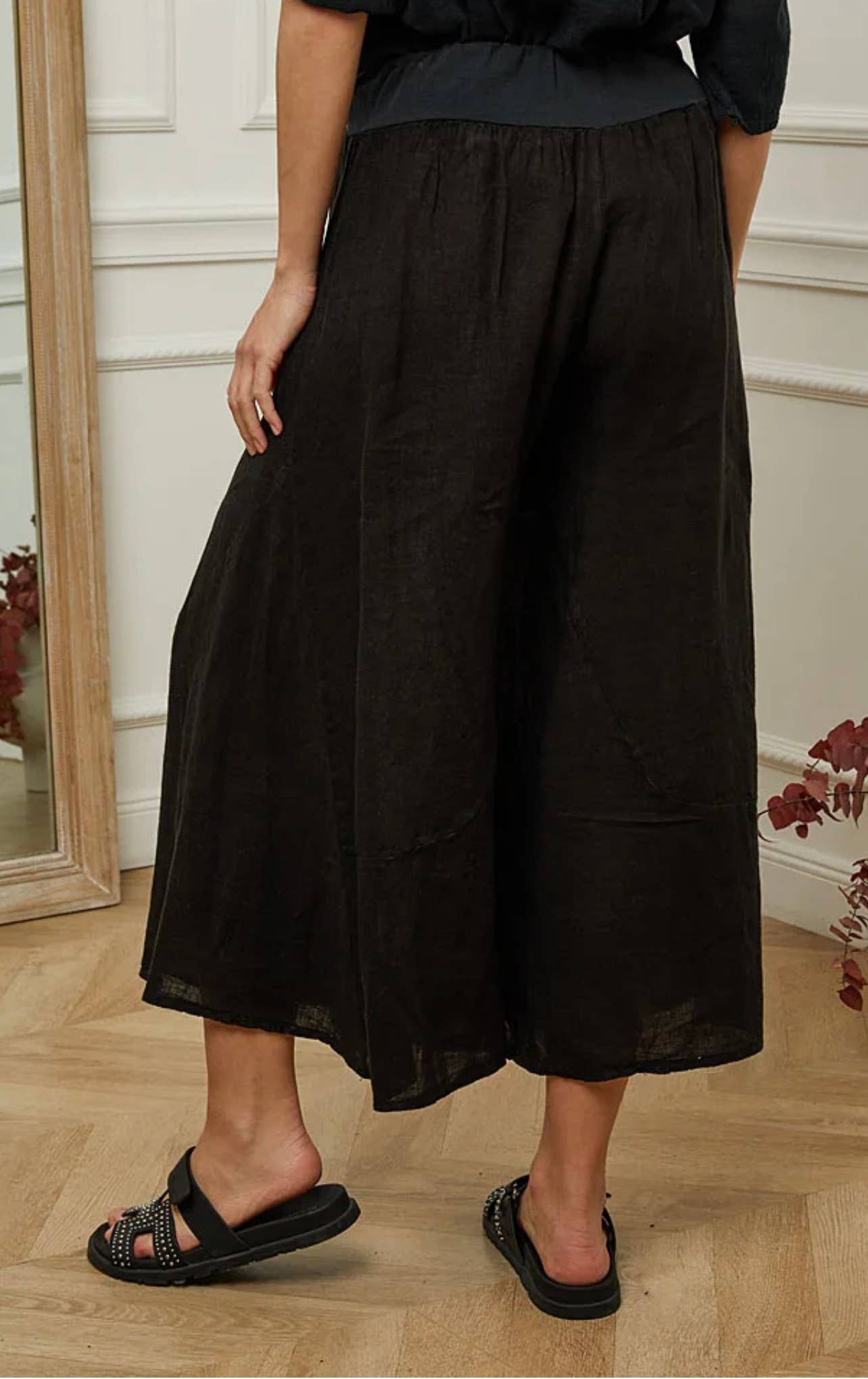 LÉA & LUC - Wholesale Pants - Women's - 100% linen trousers REF.3023540