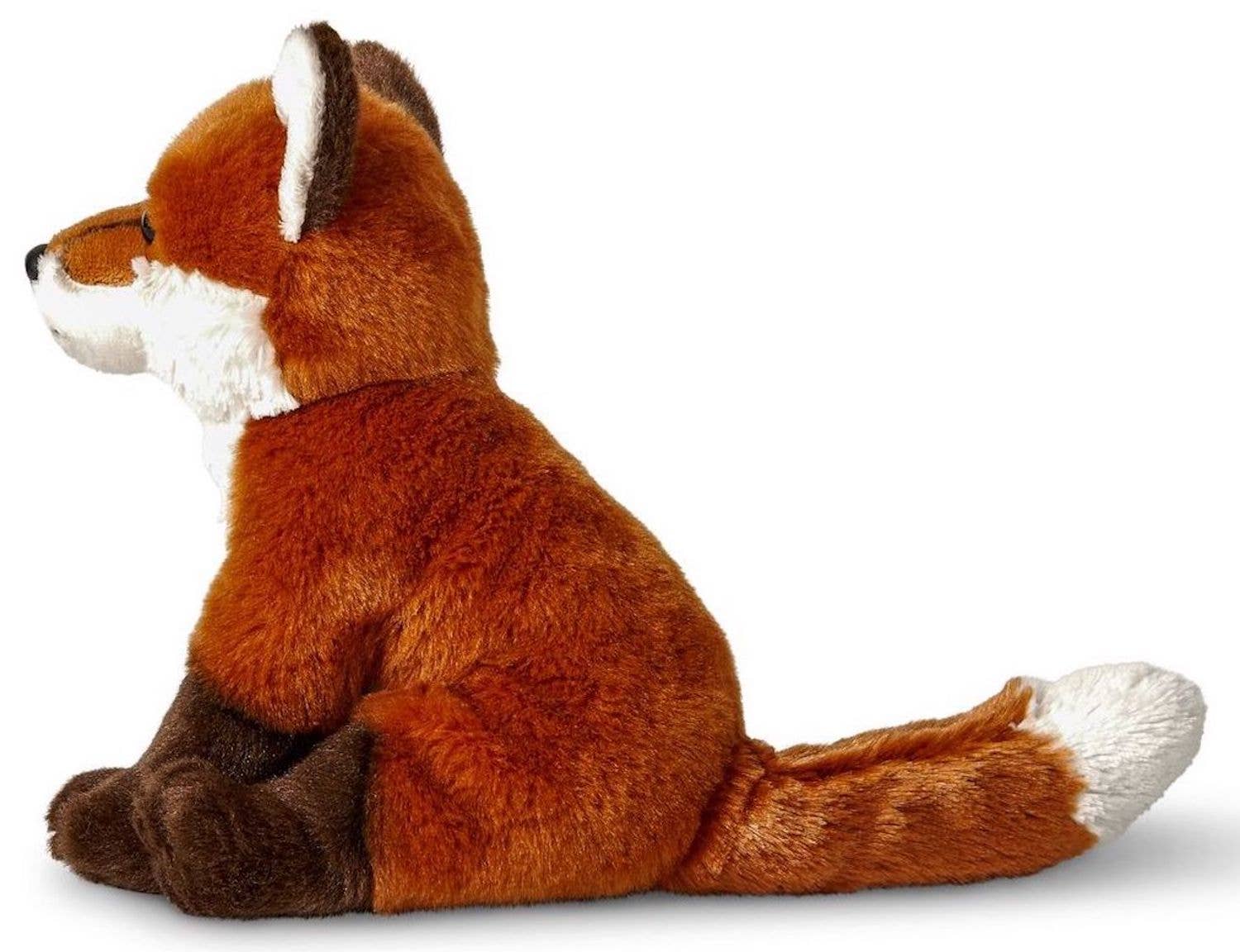 Uni Toys – wholesale Stuffed/plush toy – Kids & baby – Red fox, sitting - 21 cm (height) - cuddly/plush toy2