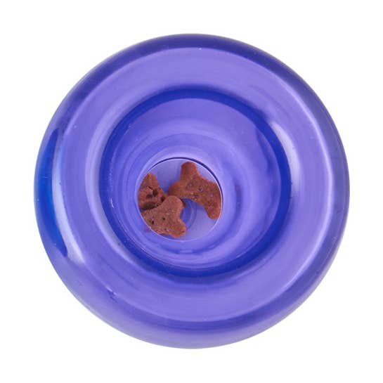 Planet Dog Orbee-Tuff Lil Snoop Treat-Dispensing Toy Purple for wholesale by Pet Palette Distribution