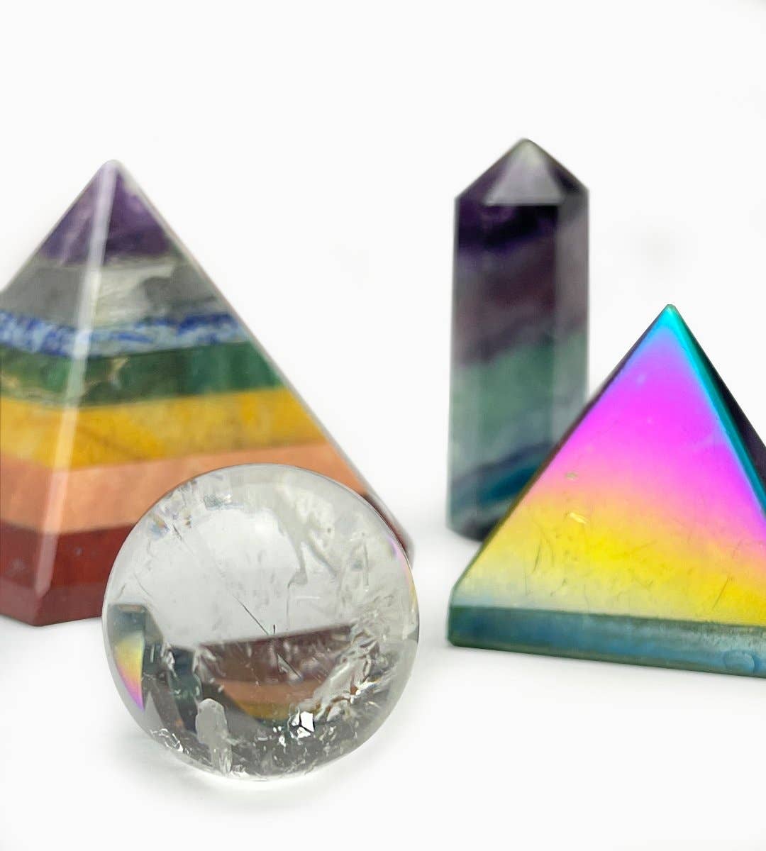 The Deva Shop - Wholesale Spiritual Stone/Crystal - Chakra Balancing Crystal Pyramid4