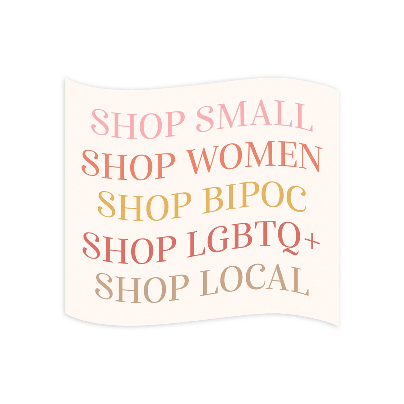 Praxis Design Studio - Wholesale Sticker - Shop Women, Small, BIPOC, LGBTQ+, Local Sticker