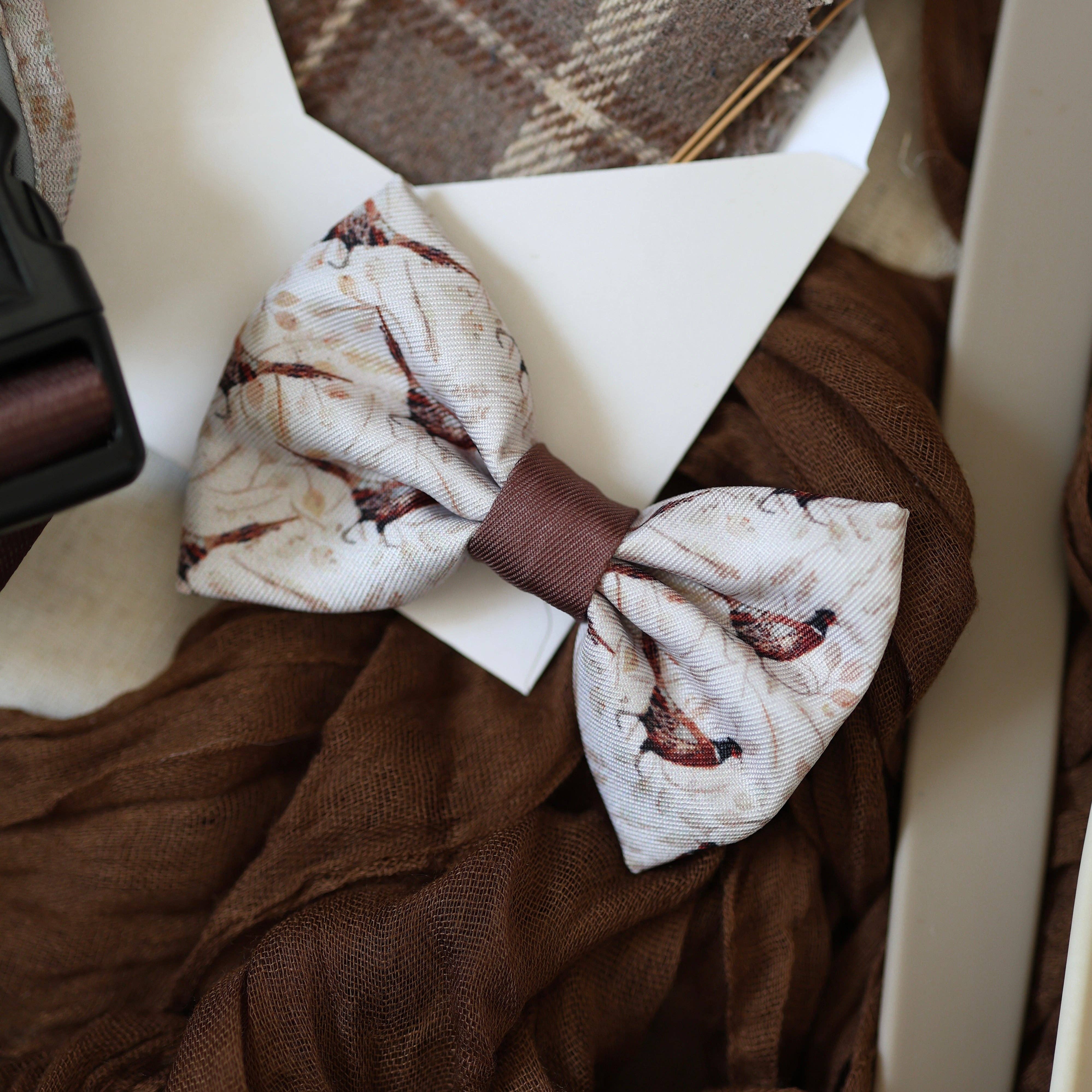 The aDoraBle Pooch Company – wholesale Pet bow tie – Dog – Dog Bow Tie - Farmland Pheasant8