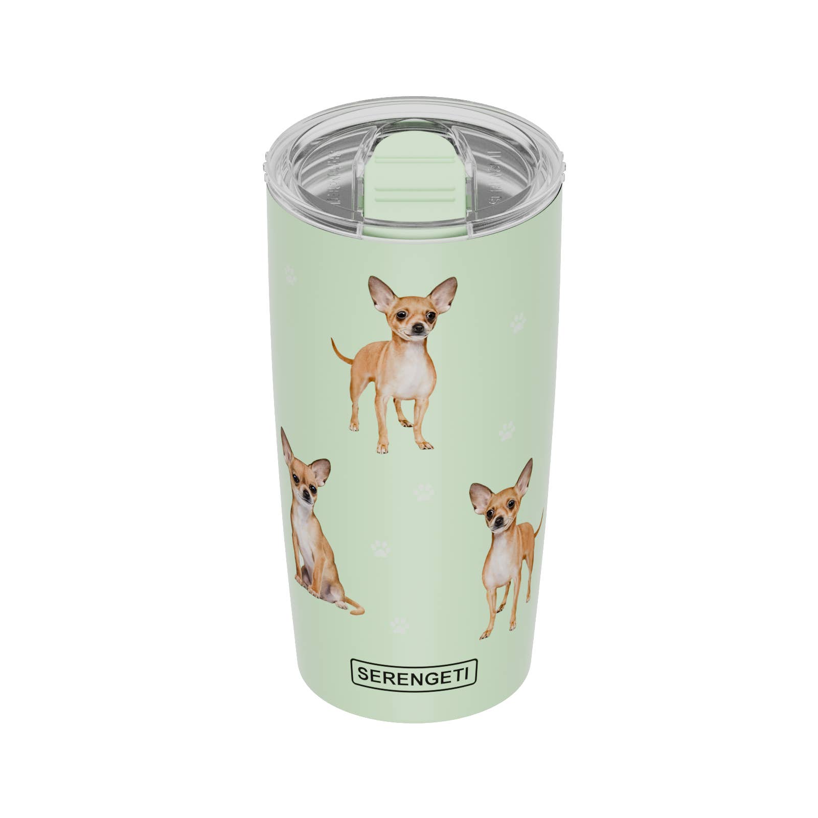 E&S Pets - Wholesale Insulated mug/tumbler - 3D Printed - Chihuahua - Tumbler, Leak-Proof, Durable 20 Oz