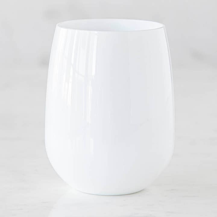 Vin H&C Stemless - Blanc pour la vente par Hester & Cook - Stationery