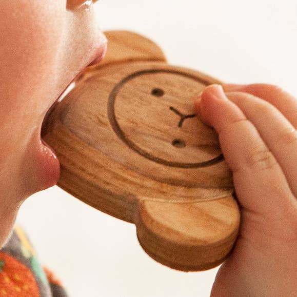 mordedores de madera hechos a mano. para venta al por mayor de Babai