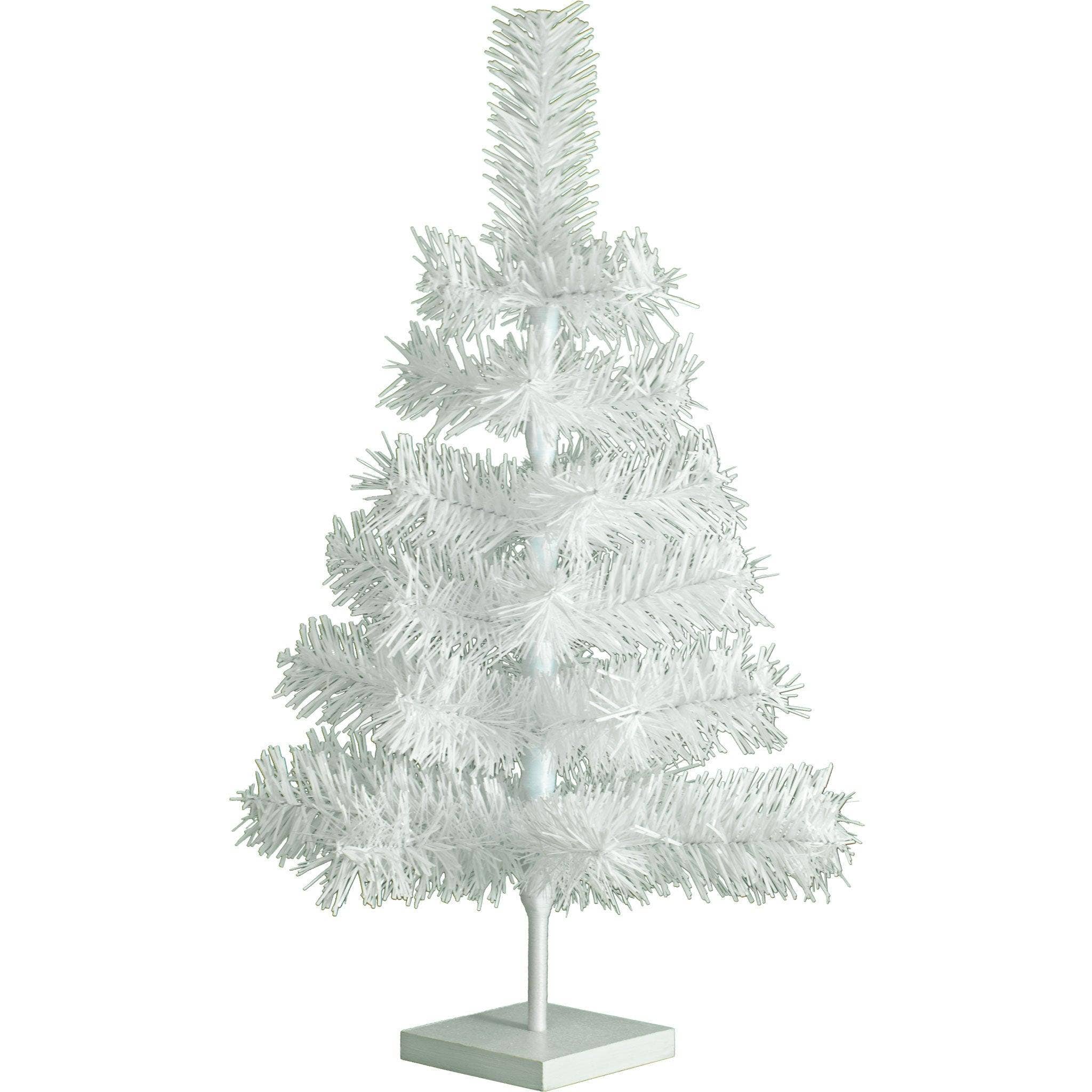 Lee Display - Vente Décoration de Noël - Sapin de Noël à guirlandes blanches6