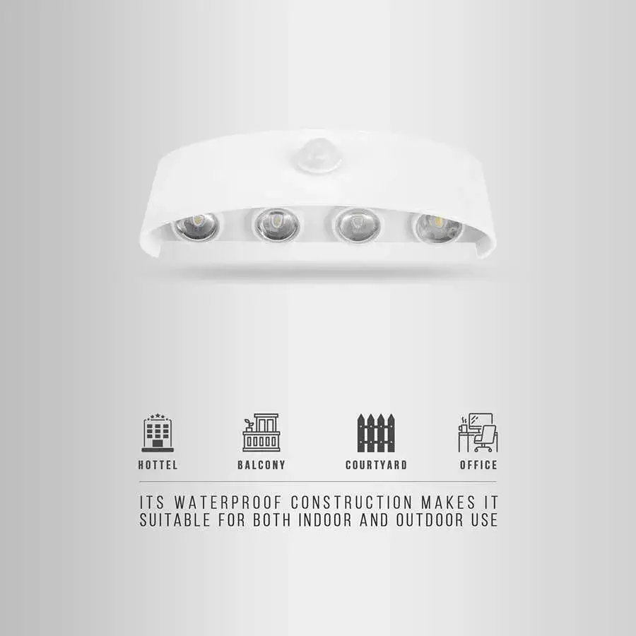 Ledsone - Wholesale Kroonluchter/hangend licht - Ledsone moderne LED wandlamp met bewegingssensor en op- en neerlicht3