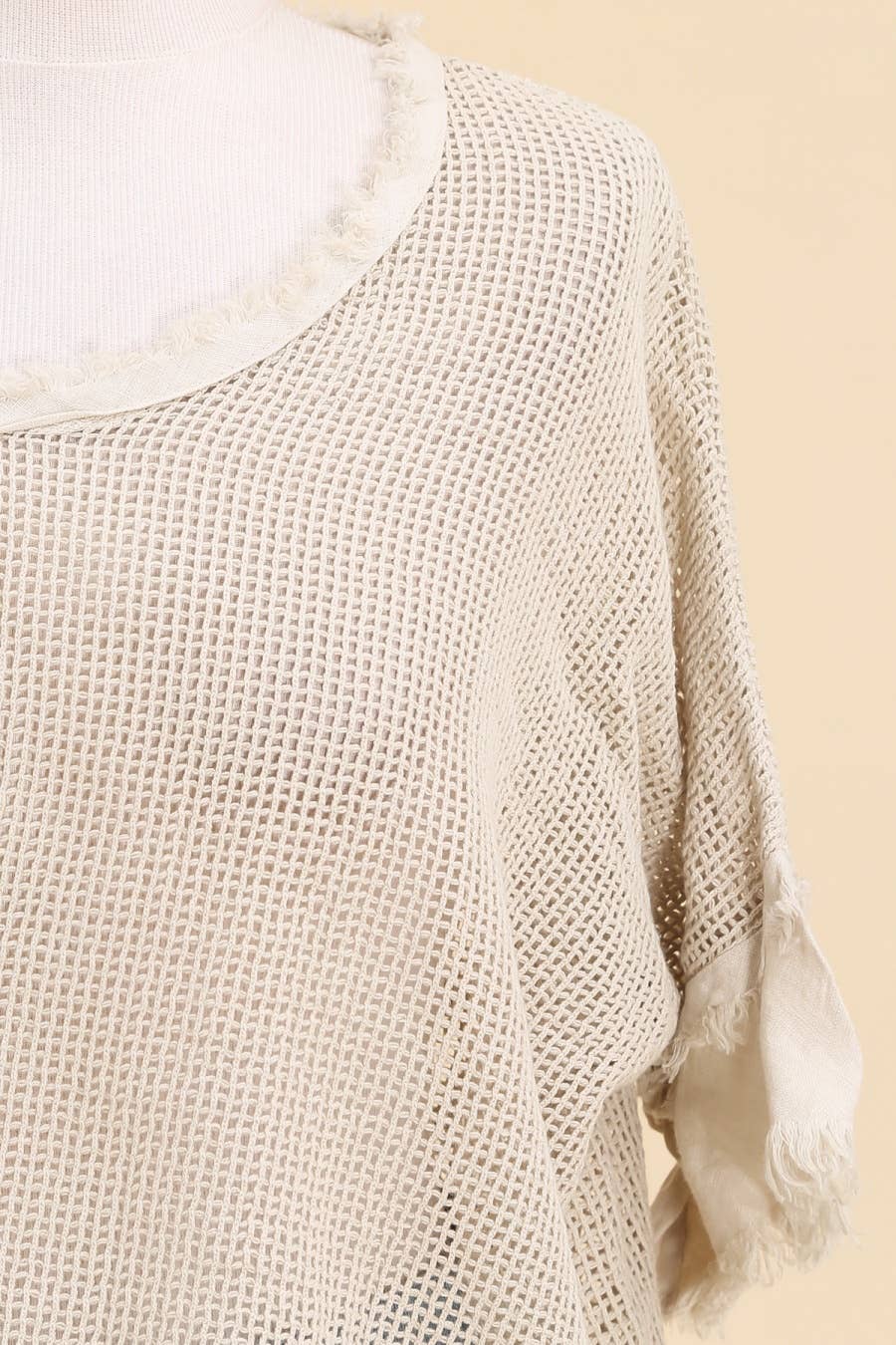 LINEN & COTTON HOUSE – Großhandel Bluse – Damen – TOP AUS BAUMWOLLSTRICK 23911 100 % BAUMWOLLE42