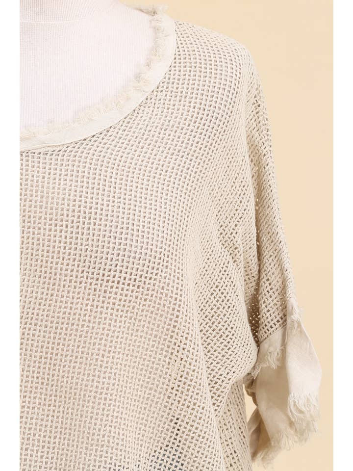 LINEN & COTTON HOUSE – Großhandel Bluse – Damen – TOP AUS BAUMWOLLSTRICK 23911 100 % BAUMWOLLE42