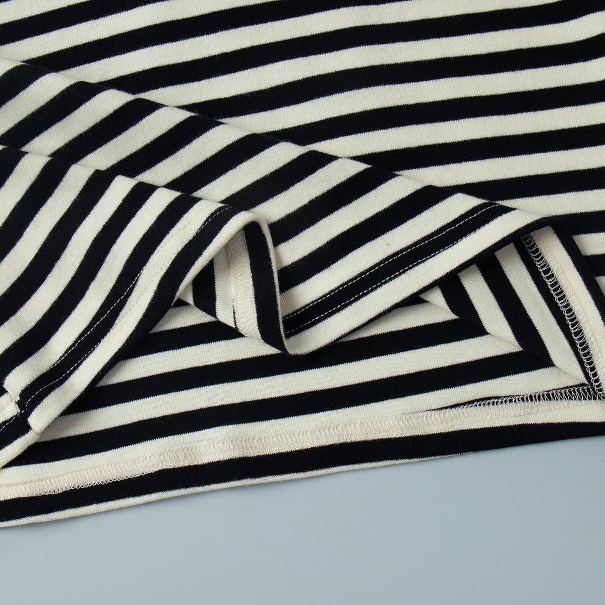 Hope & Sunshine - Vendita all'ingrosso Maglietta - Donna - Maglietta a maniche lunghe aderente in cotone a righe17