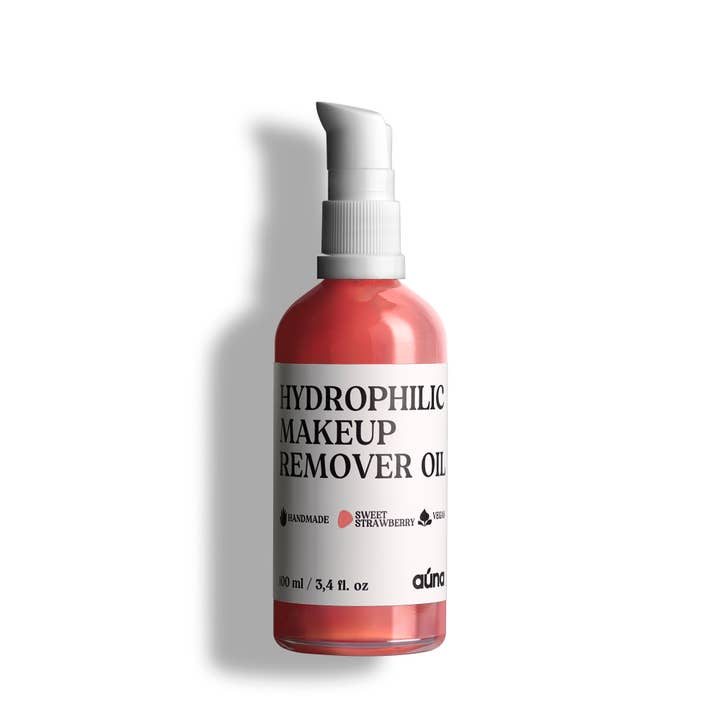 Auna - Vendita all'ingrosso Detergenti per il viso - Olio Detergente Idrofilo "Dolce Fragola" 100 ml