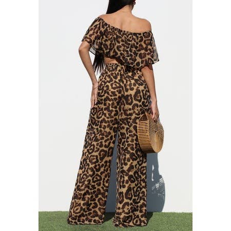 LEOPARD JUNGLE SERENADE ENSEMBLE SET for wholesale on Faire
