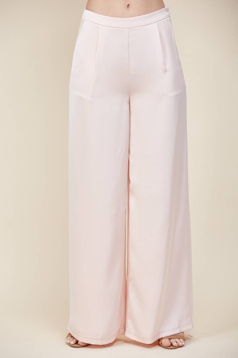 Edit by Nine – Engroshandel Bukser - Dame – Cp6471 Satin Brede Bukser5