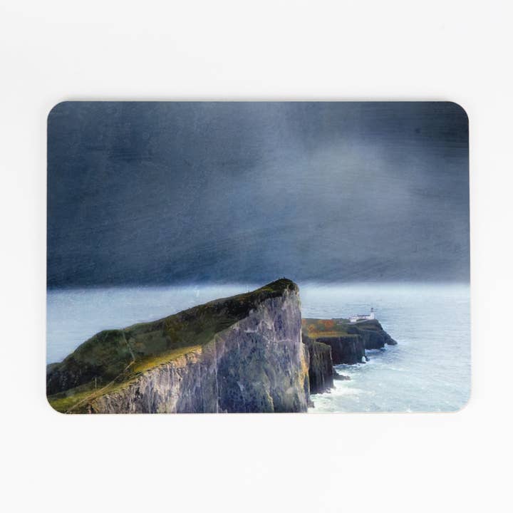 Neist Point Isle of Skye Cork Backed Table Mat for wholesale by Cath Waters Scottish Landscapes
