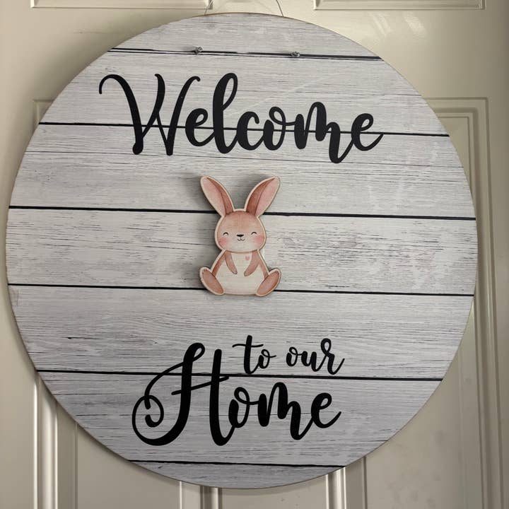 Insertion de lapin heureux pour la vente par Birch and Boulder LLC