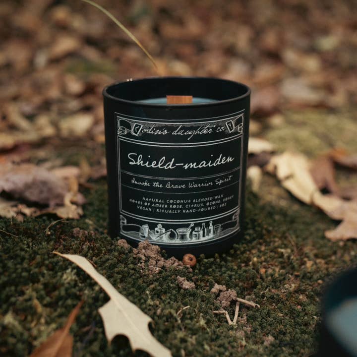Shield-maiden | Ritual Candle for wholesale by Odin’s Daughter Co.