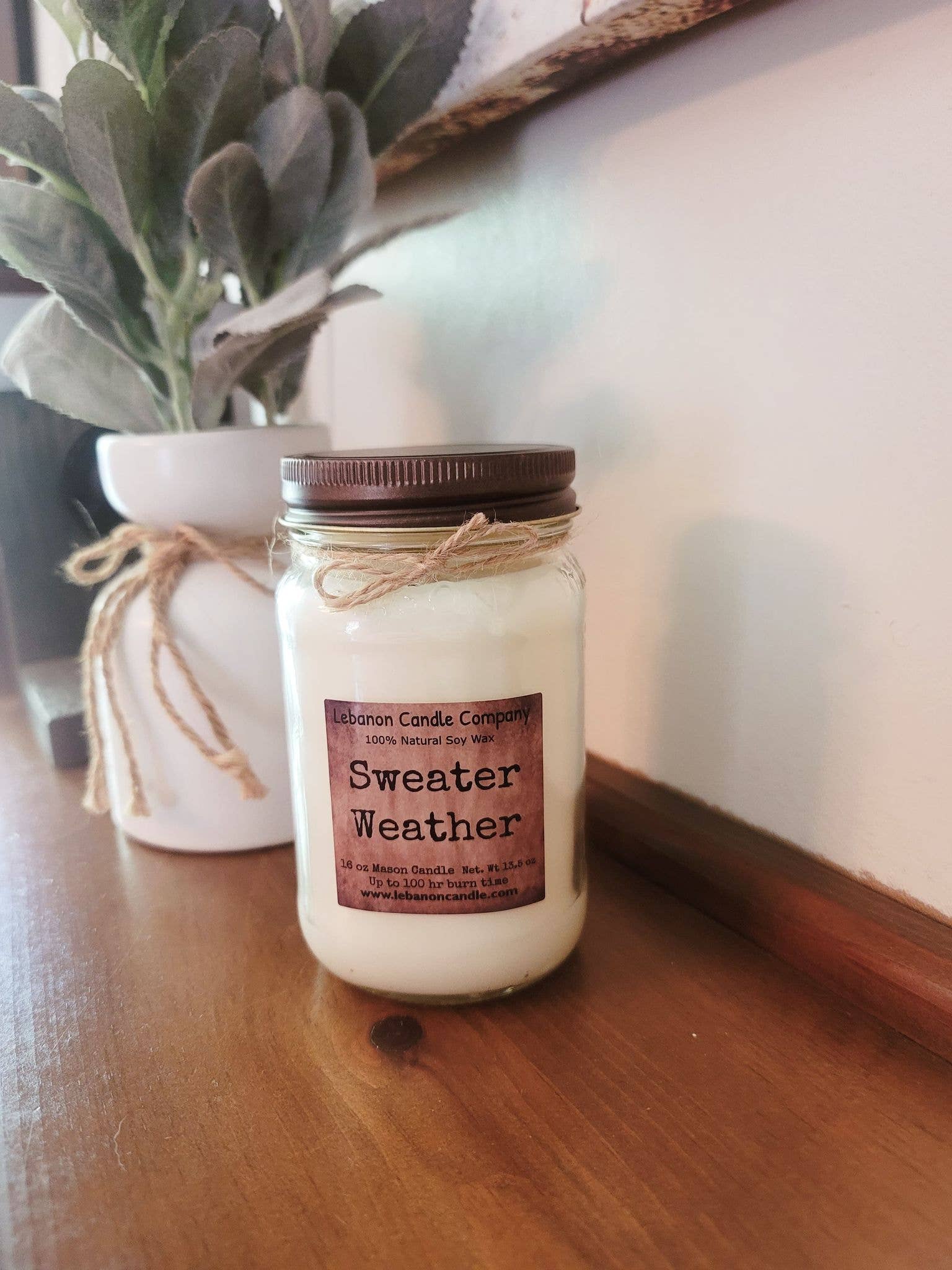 Lebanon Candle Company - Wholesale Jar/Filled Candle - Sweater Weather Candle3