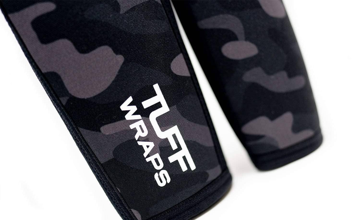 TuffWraps - Wholesale Fitness Equipment - TUFF Power Elbow Sleeves 7mm (Black Camo)3