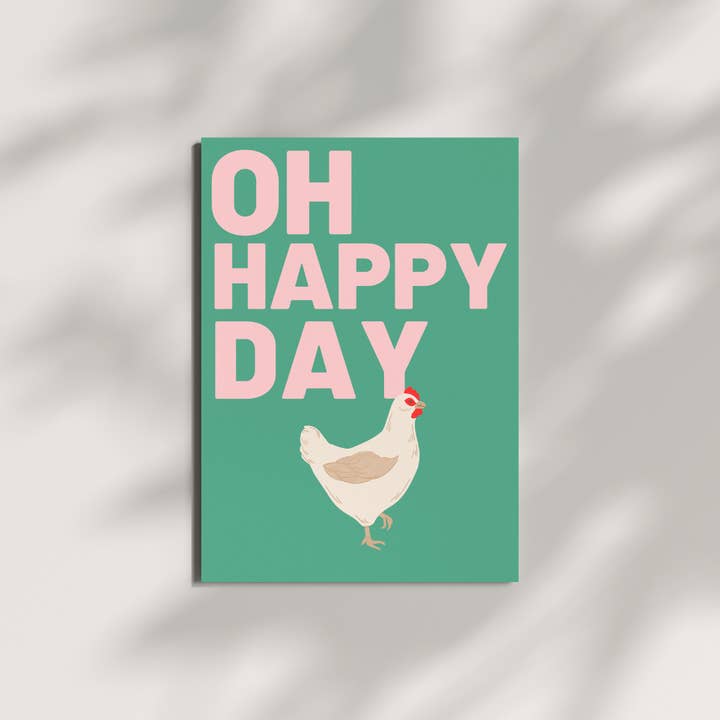 Vykort - OH HAPPY DAY för wholesale av HERR&FRAUHEMPEL