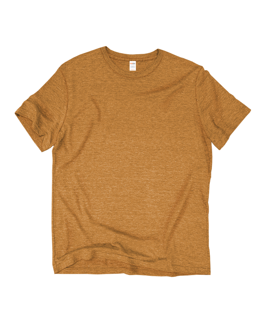 GOEX Apparel - Wholesale T-Shirt - Men's - Unisex Short Sleeve Triblend Tee21