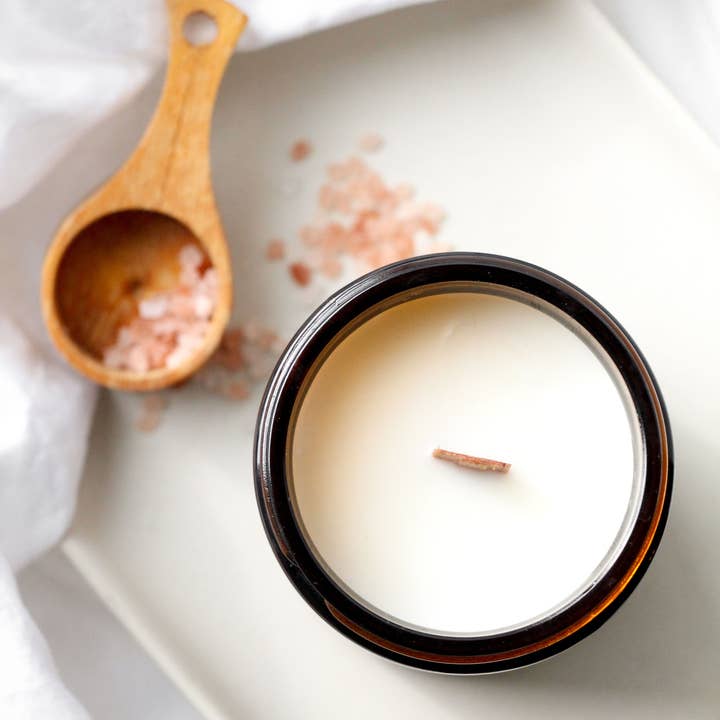 Wholesale Candles - Wholesale Jar/Filled Candle - 8 oz Wholesale Amber Candles | Best Seller Scents1