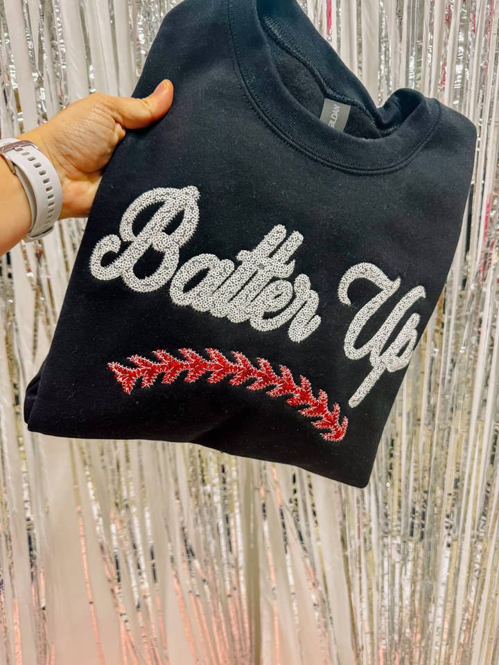 Shop Southern Belle - Wholesale Sweatshirt - Women's - Batter Up Baseball Sweatshirt