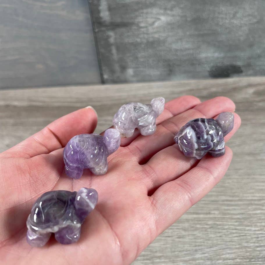 Keystone Crystals - Wholesale Spiritual Stone/Crystal - Small Gemstone Turtle Figurine – Crystal Turtles0