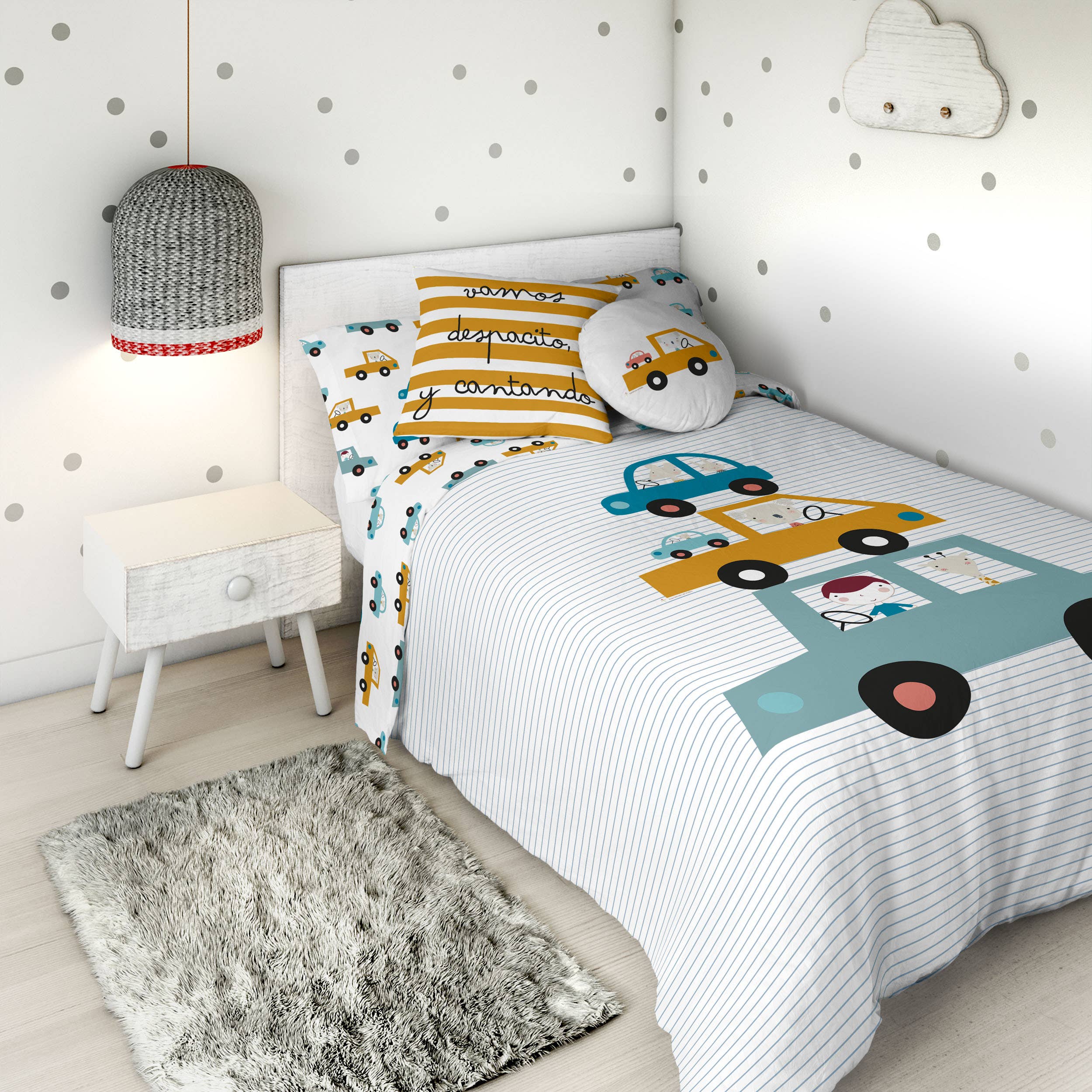 Only CARS - Duvet cover set 2 pcs, Reversible - HEI for wholesale on Faire0