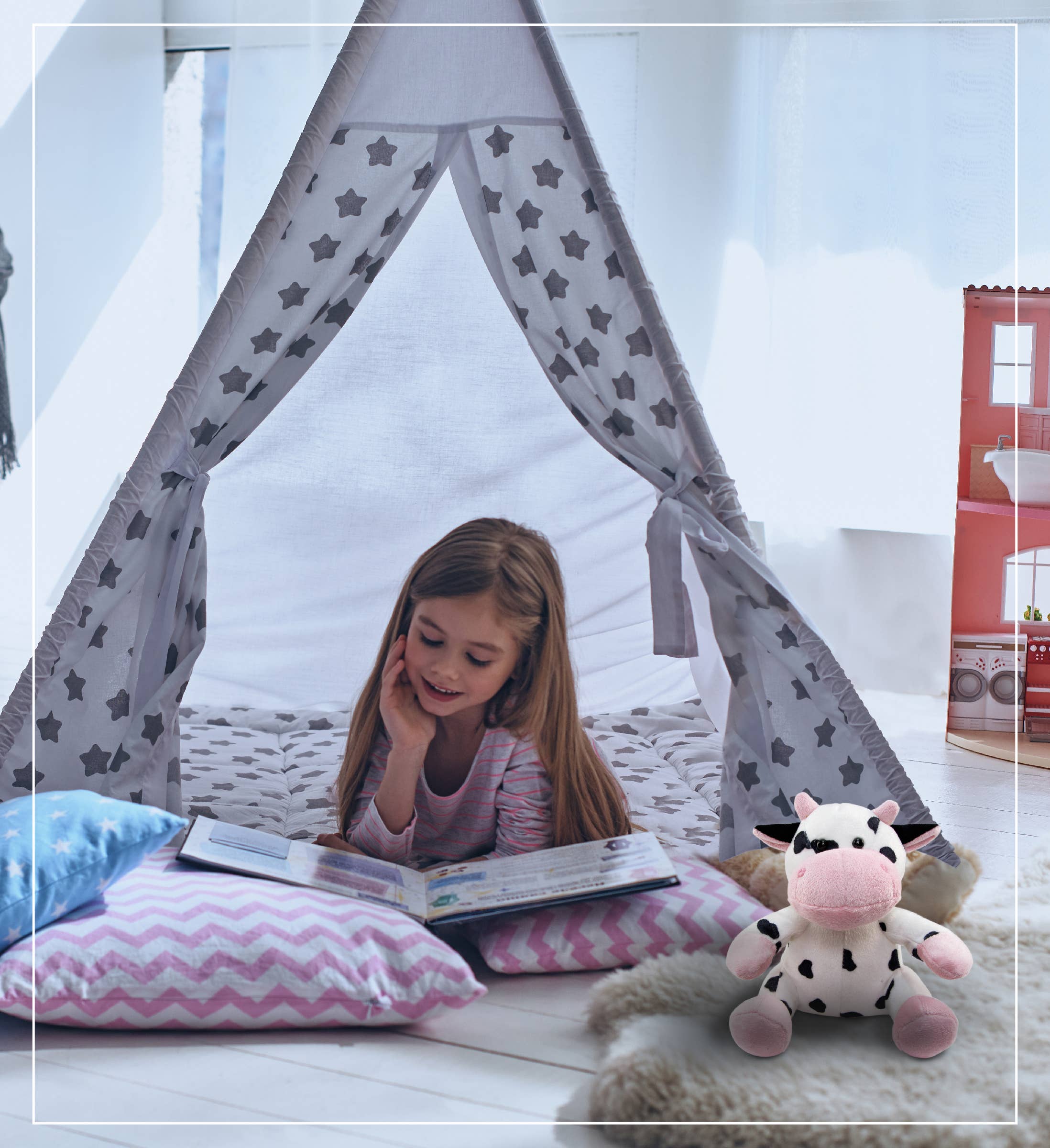 Cota Global - Wholesale Stuffed/Plush Toy - Kids & Baby - 6" Plush - Cow6