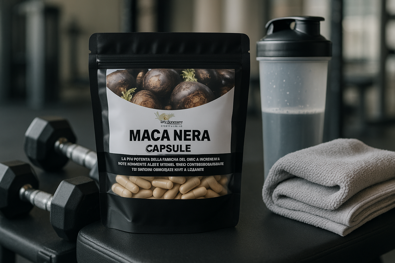 Cibobenessere - Wholesale Oral Supplement/Vitamin - Black Maca Organic Capsules1